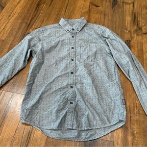 Patagonia Gray Casual Button Down Shirt